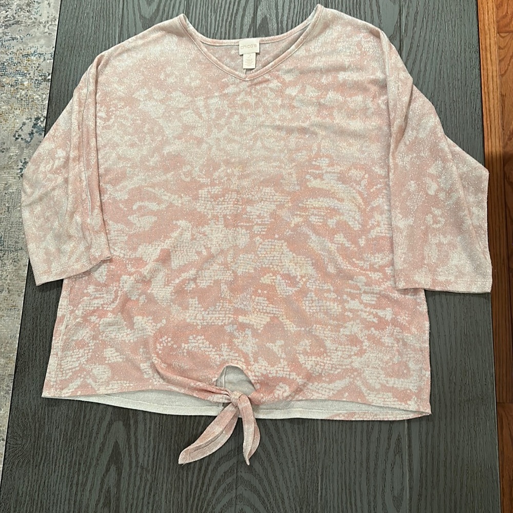 Chicos Sparkly Top